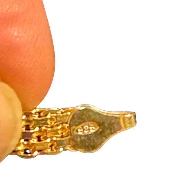 Macy's
Cubic Zirconia Heart Bracelet in Sterling Silver & 18K Gold-Plate - Picture 7 of 7